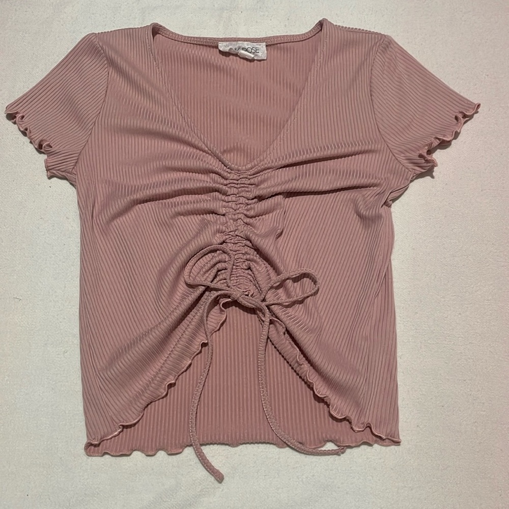 Pink Rose fancy shirt